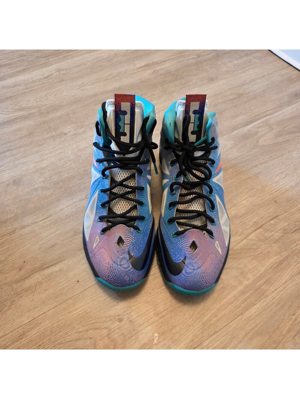 Nike Lebron X 10 "Re-Entry" basketball sz 12 US lot - Picture 5 of 10